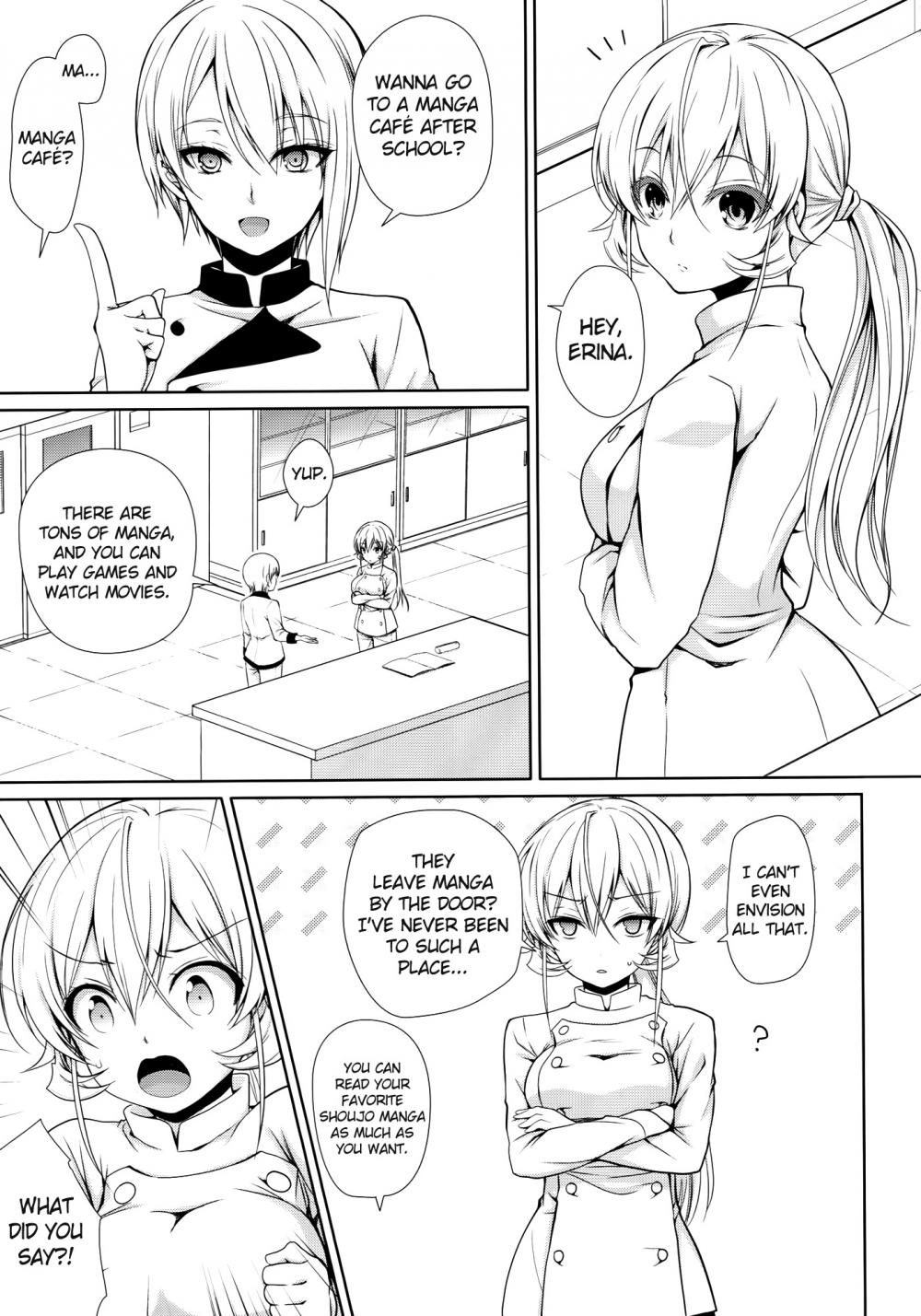 Hentai Manga Comic-Erina-sama Train Molester-Read-4